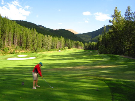 Mountain Golf in Canadian Rockies