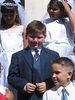 This is Mitchel Jr's 1st Communion