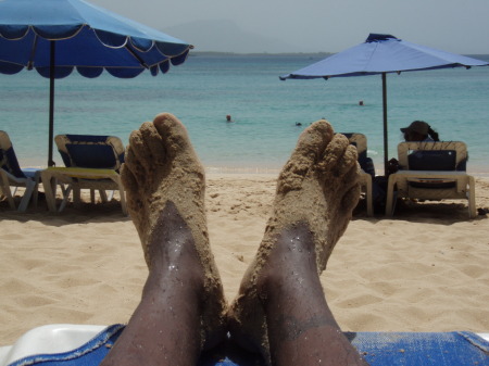 beach feet