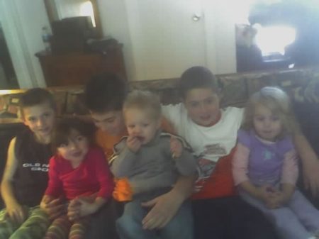 Julian, Olivia, Cameron, Ryan Jr., Chance, & Marin