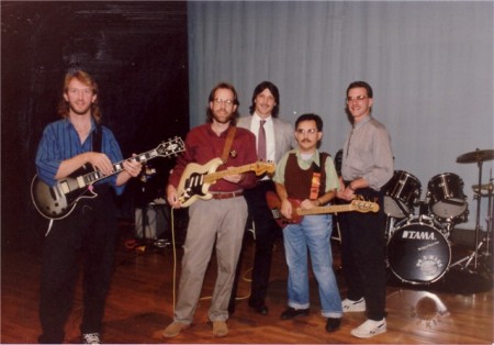 Gridiron Show Band, late '80s early '90s