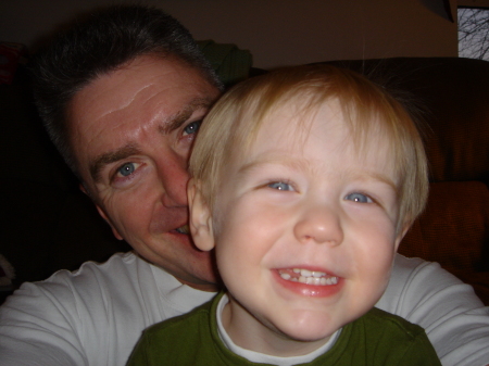 Cade and daddy playing around with the family camera!