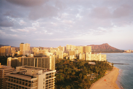 A view from the top in Hawaii