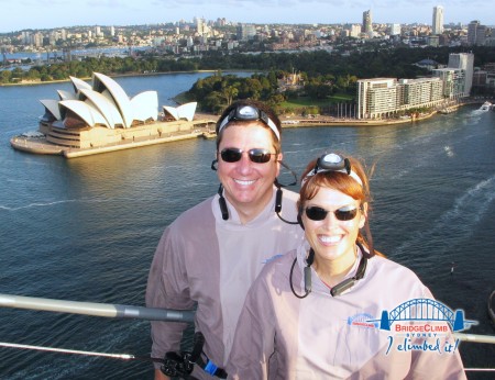 Mike & Carolyn in Sydney Australia - February 2005