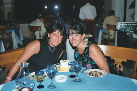 Lisa & Karyn in Mexico.