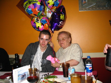 Oct 2005 Son Andrew and his Grandma