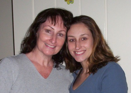 me and mom
