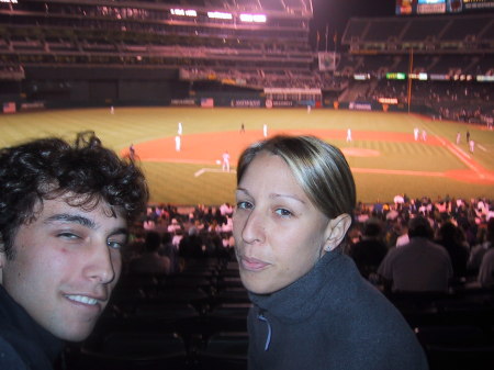 Tour of US Baseball fields- Oakland A's 2004