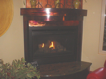 Steel Fireplace Mantel