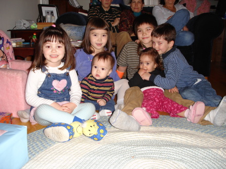 6 Grandchildren at December '05 birthday!