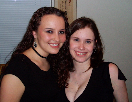 My friend Becca and Me in 2005