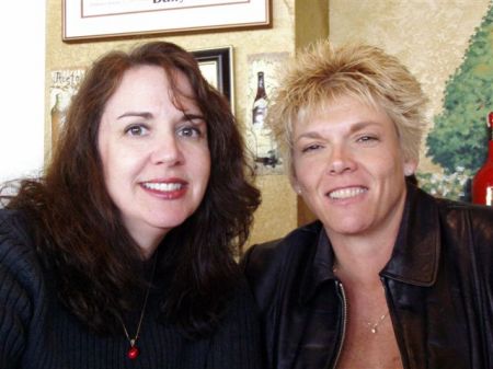 My best friend Darlene Barrett and I