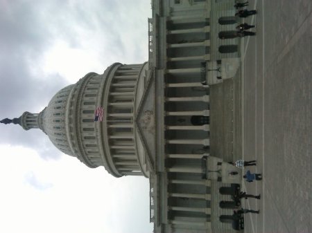 US Capitol leaning to left a bit too far.