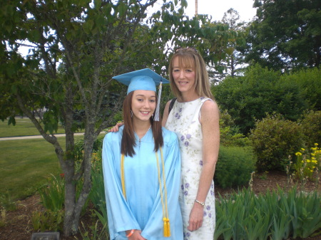 Me & Julie at her 8th Grade Graduation