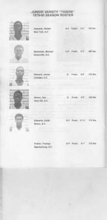 Friendship College Men's Basketball Team 1979
