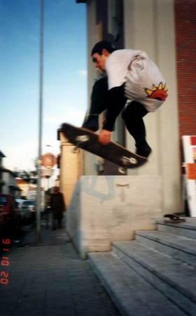 Method ollie in Viareggio, Italy