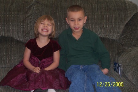 My kids Kaitlyn and Kyle