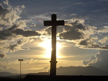 Cross in Cusco, Peru