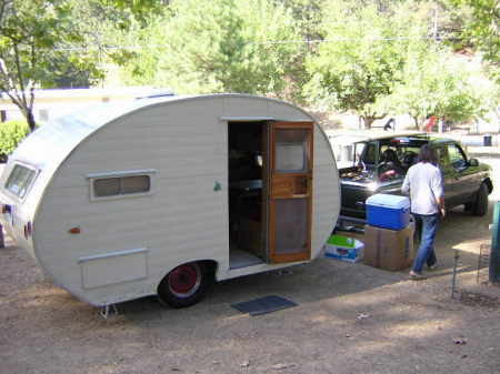 1954 Siesta Camp Trailer