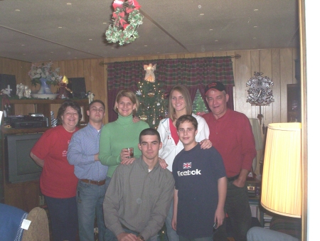 Me & Pat with our Grandchildren, CHRISTMAS-2005