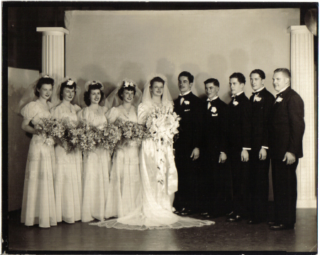 My Parents wedding photo 1942