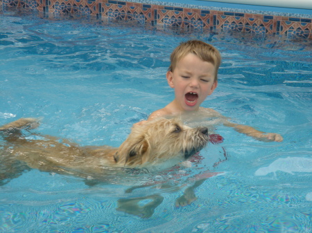 Son & Dog