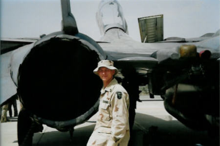 F14 at an Air Base in Afghanistan
