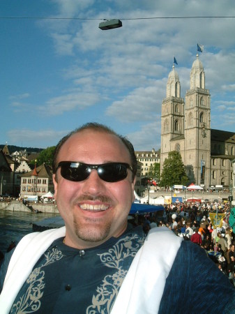 Me in my second home town of Zurich