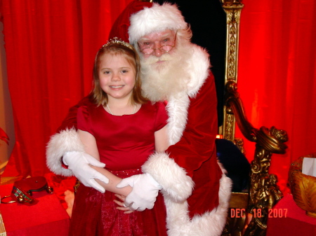 Emily and Santa