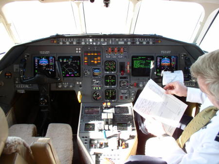 Cockpit of my plane
