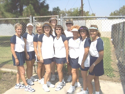 winning tennis team