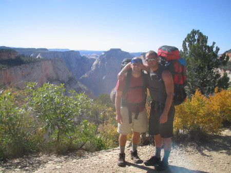 Mike and I in Zion