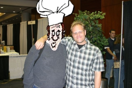 The Naked Whiz and Alton Brown