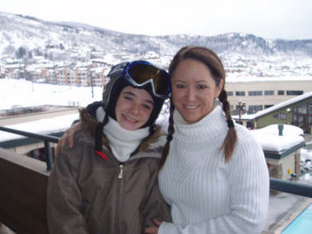 My Baby and Me in Steamboat Colorado New Years 2006