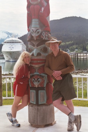 Lisa and I in Alaska last year.