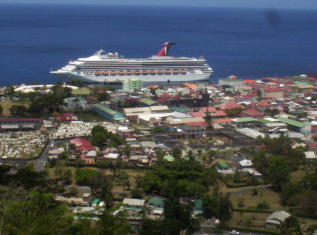 My cruise 2008 Port of Dominica