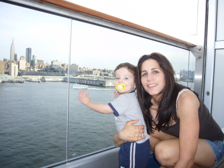 Me and Weston - Cruise Sept 2007