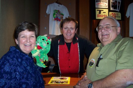 Joe and Wife Linda with Ron Lucas