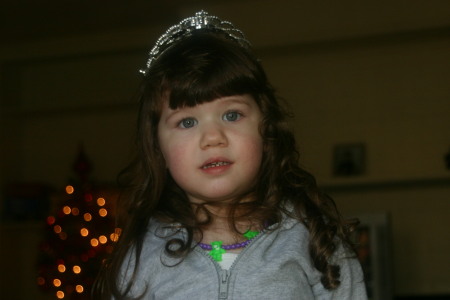 my fun, loving 3 year old neice Rheyma at Christmas 2005