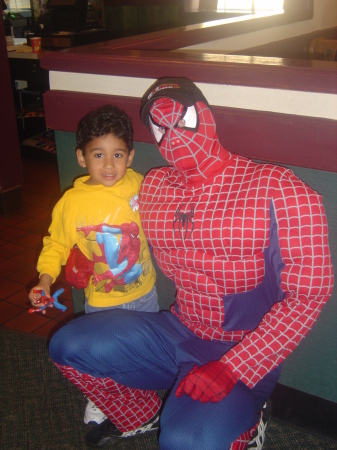 Nathan and Spider-Man