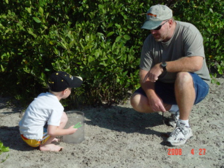 Caleb & Daddy