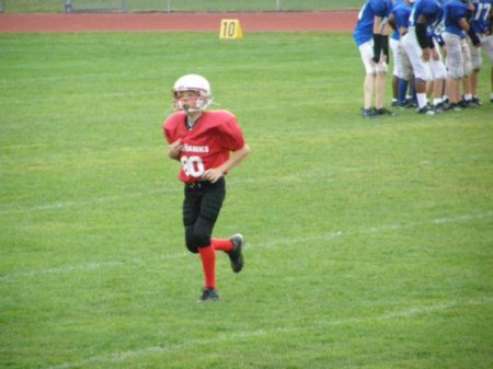 Lary's first football