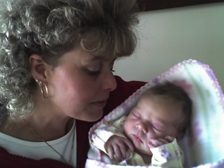 Granddaughter born on Christmas 2008