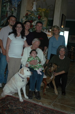 Hal's Family  Xmas 2009