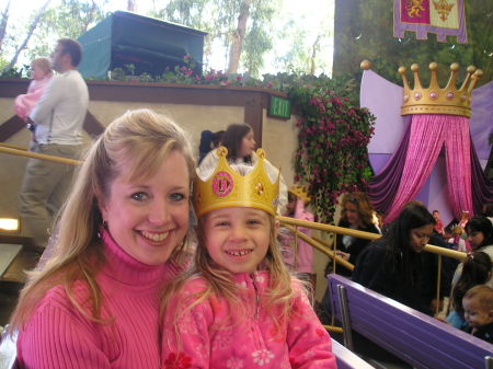Me and Desi at Disneyland