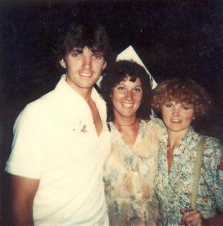 Keith, Sister Tange, and Wife Micki 1977