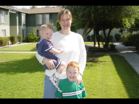 First day of Kindergarten 2003