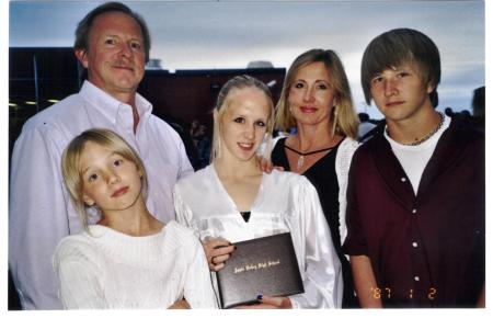 Family at daughter H.S. graduation 2006