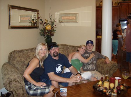 My Daughter Jennifer and her husband Matt, with cousins