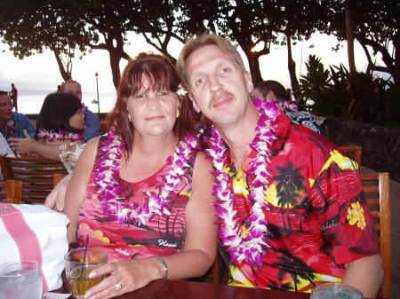 My wife and I in Hawaii